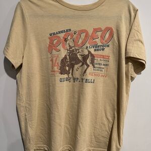 Wrangler Rodeo & Livestock Show Graphic Tee – Size L